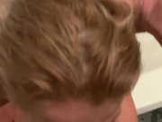 Cherry Kiss giving deepthroat blowjob in bathtub 5/16