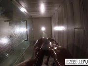 Sexy Jezebelle Bond films herself taking a bath 10/16