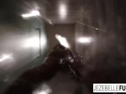 Sexy Jezebelle Bond films herself taking a bath 13/16