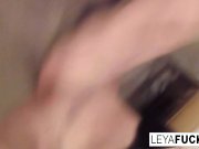 Leya Falcon gets so horny she can't contain herself 16/16