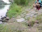 HUNT4K. Guy needs cash so why allows stranger to fuck his cute GF 5/16