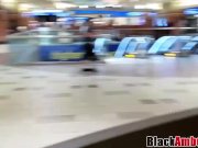 Mischievous Naomi riding first black cock hard for cumshot 6/16