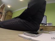 LOAN4K. Lovely Blanche sucks dick and gets her sissy fucked for cash 5/16