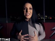 ADULT TIME Angela White & Joanna Angel ANAL Oil Squirt Hardcore Fuck! 2/16