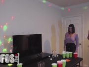 Adira Allure & LaSirena lick pussy and ass at frat party - MOFOS 2/16