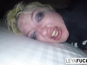 Hooker gets off the snowy streets by anally pleasing her pimp 10/16