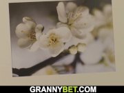 He picks 70 years old brunette granny from the street 3/16