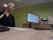 LOAN4K. Adorable miss has spontaneous sex for cash with loan manager 5/16
