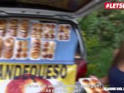 LETSDOEIT - Hot Colombian Street Vendor Tricked Into Sex By Locals 5/16