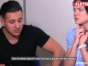 LETSDOEIT - Exchange Russian Student Oktavia Milton Has First Time DP Sex 5/16