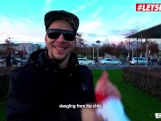 LETSDOEIT - Horny Amateur Brunette Picked Up For Sex In The Sex Bus 3/16