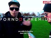 LETSDOEIT - Horny Amateur Brunette Picked Up For Sex In The Sex Bus 4/16