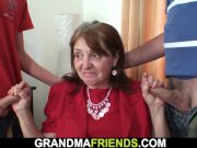 70 years old hairy pussy office granny in stockings 13/16