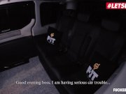 LETSDOEIT - Kinky Czech Redhead Vanessa Shelby Fucked Hard In The Taxi 2/16