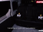 LETSDOEIT - Kinky Czech Redhead Vanessa Shelby Fucked Hard In The Taxi 3/16