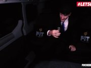 LETSDOEIT - Kinky Czech Redhead Vanessa Shelby Fucked Hard In The Taxi 5/16