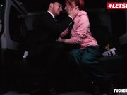 LETSDOEIT - Kinky Czech Redhead Vanessa Shelby Fucked Hard In The Taxi 9/16