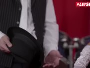 LETSDOEIT - Busty Brunette Teen Fucked Hard By Piano Singer 3/16