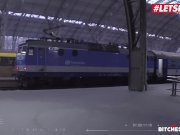 LETSDOEIT - Busty Blonde Finds a Big Cock Surprise At Her Rented Flat 1/16