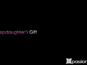 PASSION-HD Step Daughter Gives Step Dad Gift For Fathers Day 1/16