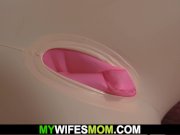 Small tits blonde mother-in-law helps him cum 5/16