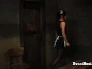 Disappeared On Arrival: Two Busty Young Lesbian Slave Trained Together 11/16