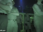 Jeny Smith naked in a public event in transparent dress 13/16