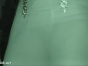 Jeny Smith naked in a public event in transparent dress 8/16