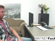 Britney Interviews Him And He Has To Fuck For The Job 2/16