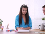 Teeny Lovers - Bell Knock - Teeny drawing and fucking 1/16