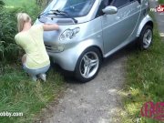 MyDirtyHobby - Bibixxx just loves getting fucked in public compilation 2/16