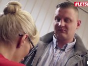 LETSDOEIT - Busty German MILF Slut Drilled By a BBC In Her Office 2/16