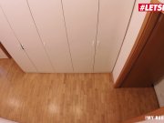 LETSDOEIT - Nerdy Shy Teen Films Herself Having Sex With The Photographer 1/16