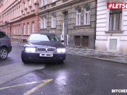 LETSDOEIT - Busty Australian Tourist Rides A Huge Cock In Her Trip Abroad 3/16