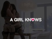 LETSDOEIT - Hot LESBIAN Roommates Play With Their Sweet Cunts 1/16