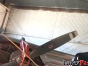 Latex femdom strapon banging submissive lesbian 4/16