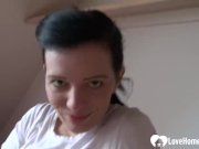 Hottie puts her fingers inside of her snatch 3/16