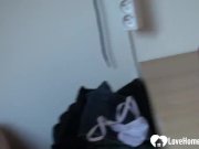 Hottie puts her fingers inside of her snatch 9/16