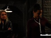 Betrayed Cargo: Barely Legal Lesbian Slaves In Action Under Mistress's Eye 8/16