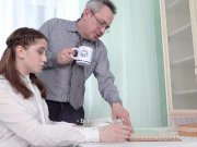 Old teacher makes sexy student a spicy offer 3/16