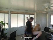 LOAN4K. Allie tells she is a stripper so why loan agent gets horny 6/16