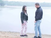 Dude puts sweetie into doggy position for orgasm 1/16