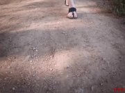 Bree Daniels ambushed under bridge by rough lesbian oral 2/16