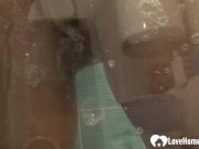 Brunette chick spreads her legs while masturbating 13/16