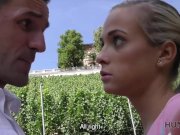 HUNT4K. Cuckold doesnt stop his girlfriend having sex with stranger 4/16