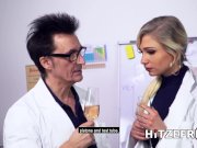 HITZEFREI Dr Mia Blow masturbates in the office 4/16