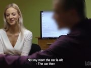 LOAN4K. Nathaly Teges is ready for sex for cash in loan office 3/16