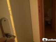 Brunette with tattoos has a nice shower 1/16