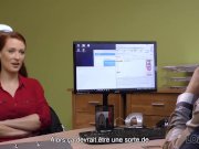 LOAN4K. La beaute aux cheveux roux a le sexe sale pour l'argent pour la chi 2/16