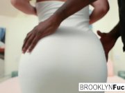 Hot bombshell Brooklyn takes on a massive BBC! 3/16
